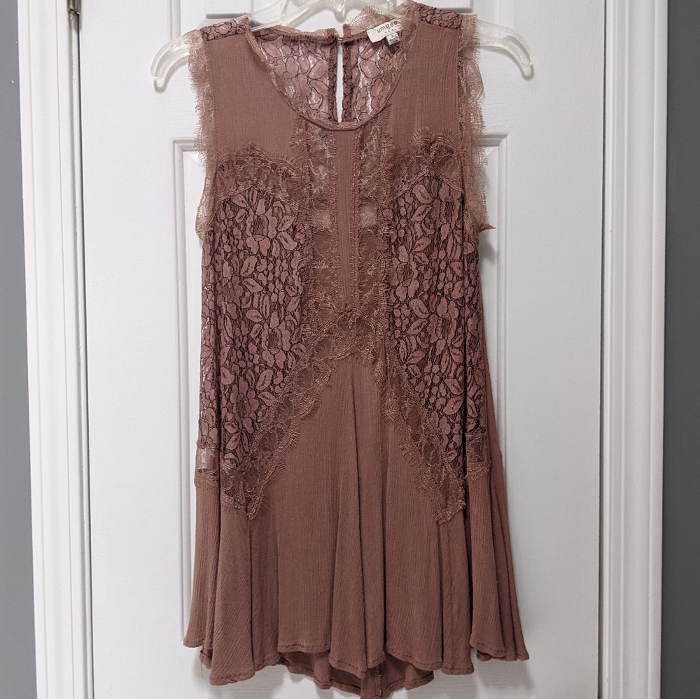 EUC Mauve Tunic/Blouse